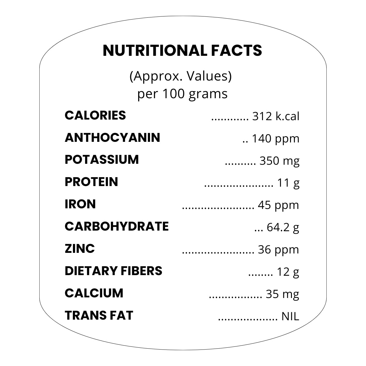 Nutrient-Rich Whole Grain Black Wheat / Kala Gehu Flour