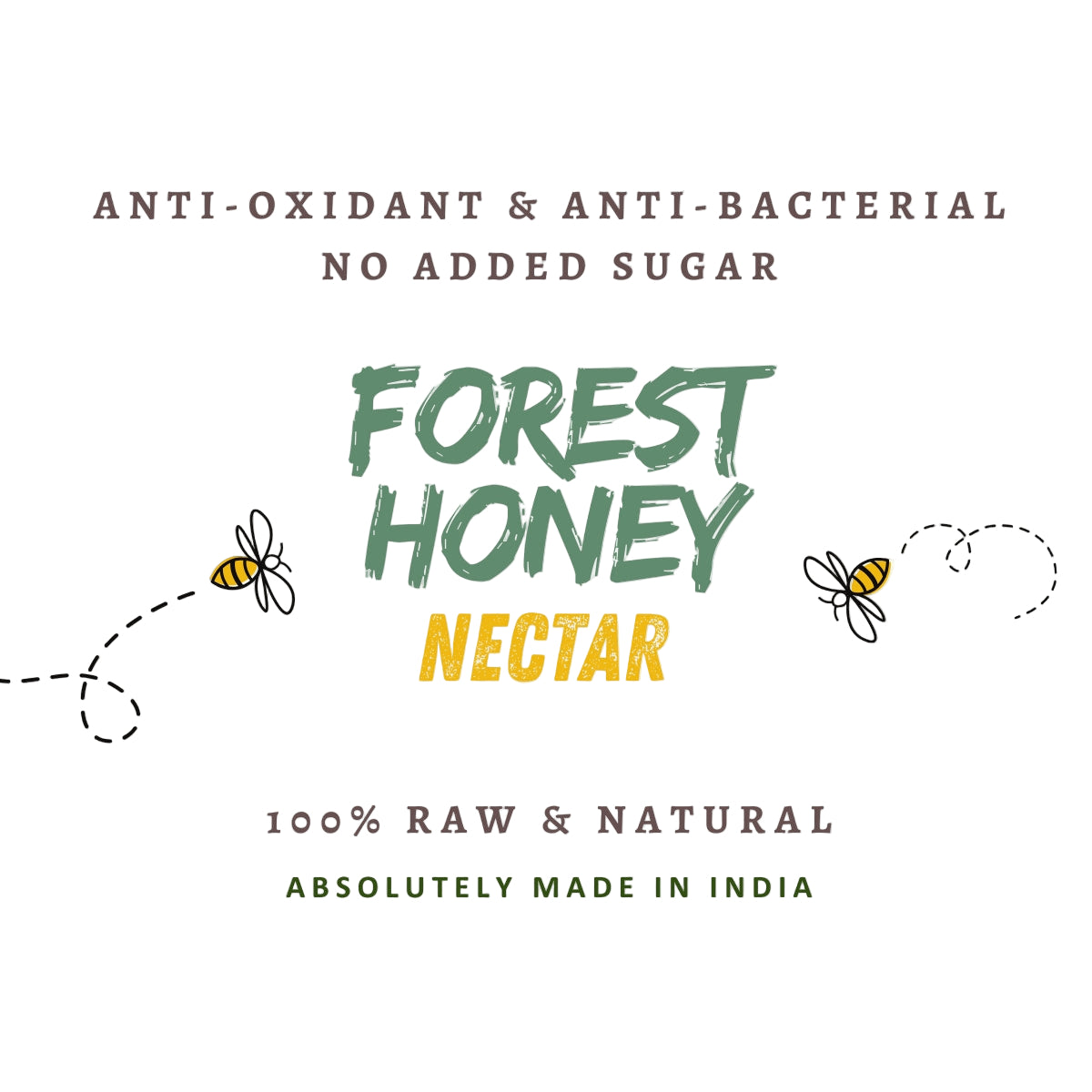 Organic Forest Honey | Anti-Oxidant & Anti-Bacterial Nectar | 100% Raw & Natural