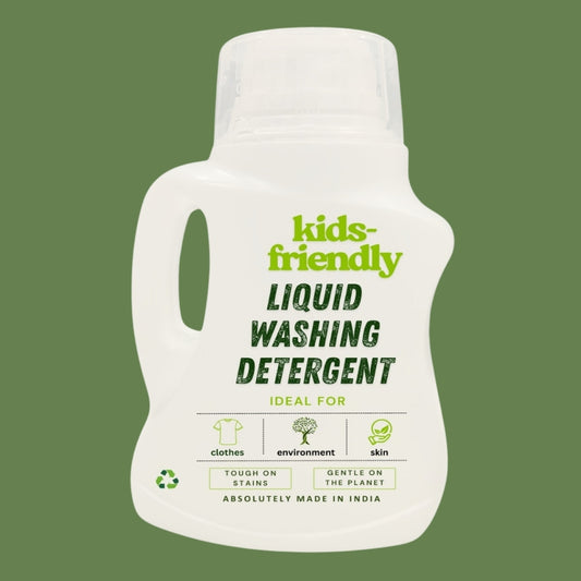 Non-Toxic Kids-Friendly Liquid Washing Detergent | Fully Biodegradable