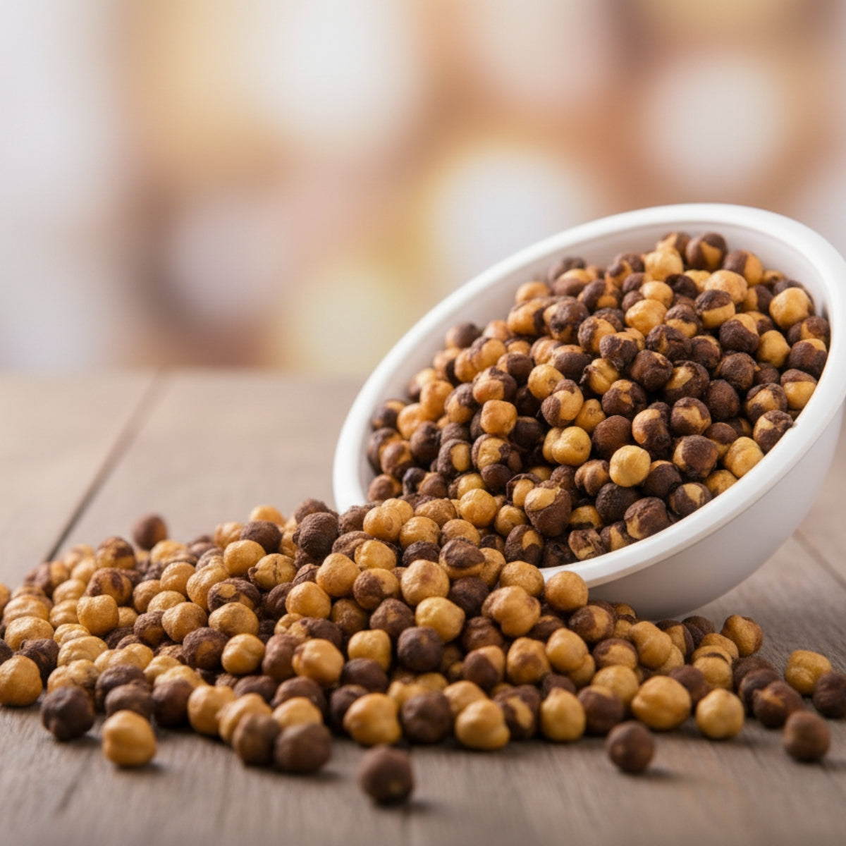 Sand-Roasted Black Chickpeas / Chana Sattu Blend (Unsalted)| Dietary Fibre & Protein Rich Superfood - NEUTRIFARM | Harvesting Health