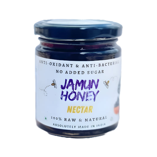 Organic Jamun Honey | Anti-Oxidant & Anti-Bacterial Nectar | 100% Raw & Natural - NEUTRIFARM | Harvesting Health
