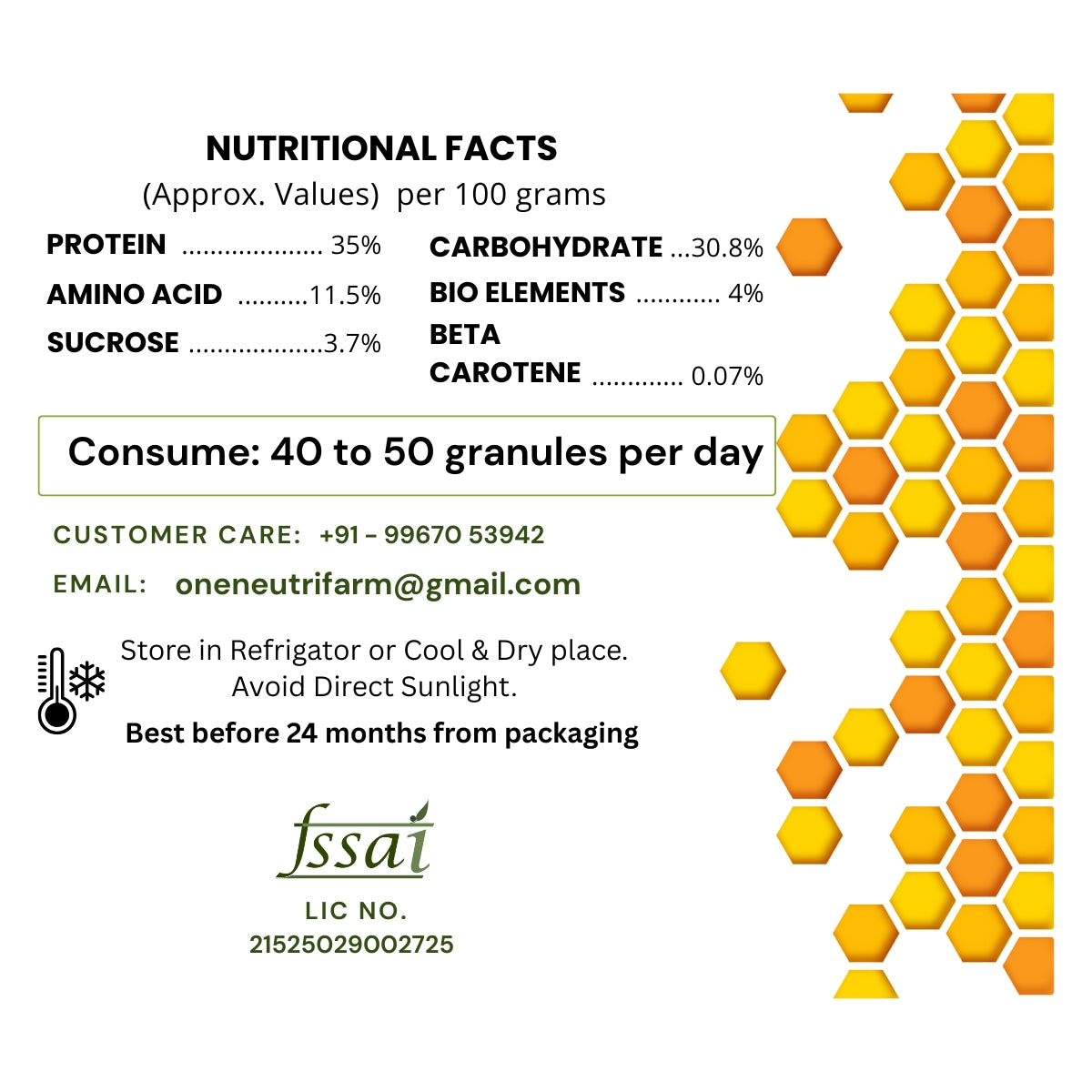 Raw & Sun Dried Natural Bee Pollen | Anti-Oxidant & Protein Rich Superfood
