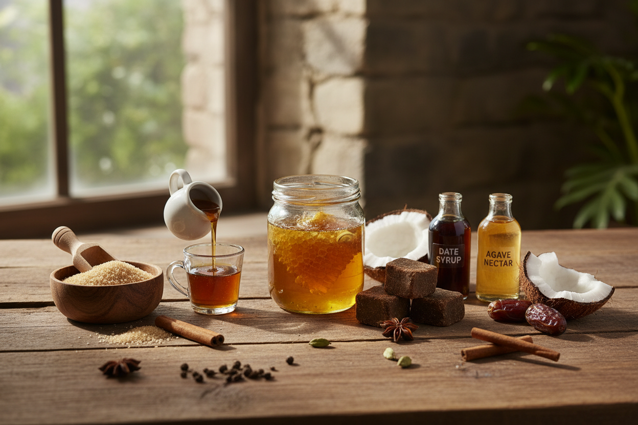 unrefined natural sweetners